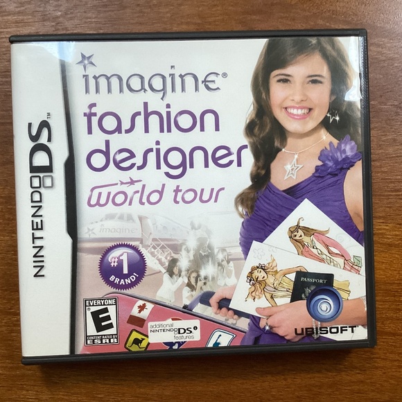 Nintendo DS Game Imagine Fashion Designer World Tour - Picture 1 of 5